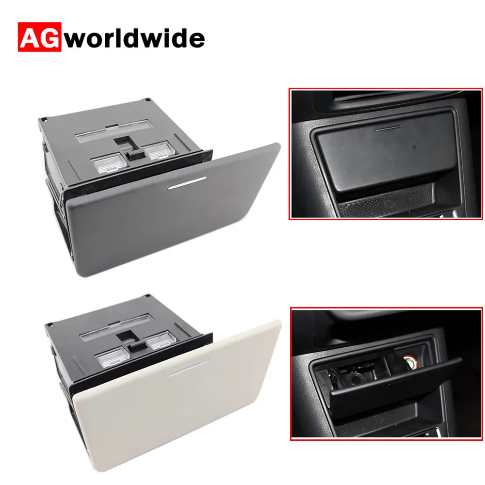 

5ND857961 Black / Beige Ashtray Console Storage Box Insert LHD For VW Tiguan Golf Plus 2009 2010 2011 2012 2013 2014 5M1857309B