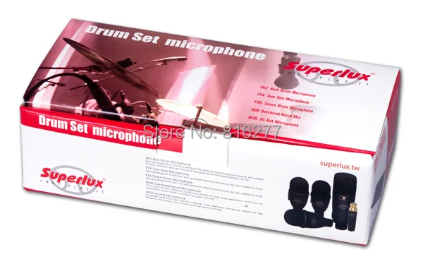 Superlux FK-2 бас-барабан микрофон инструмент звукосниматель микрофон для записи супер-кардиоида