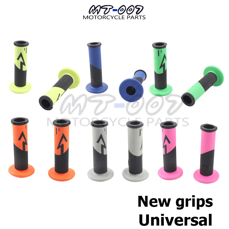 

6 colors Motorcycle grips Motocross grip handle bar DIRT PIT BIKE MOTOCROSS 7/8" HANDLEBAR RUBBER Dual Density MX Grips