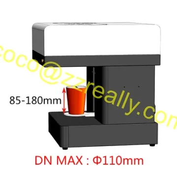  3D coffee printing machine & Latte art Cofee printing machine & Cream & yoghourt etc printing direc