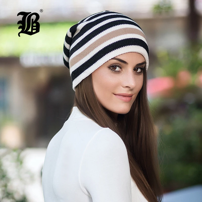 [FLB] зимняя шапка Skullies Beanies для вязаной шапки женская маска толстая Балаклава