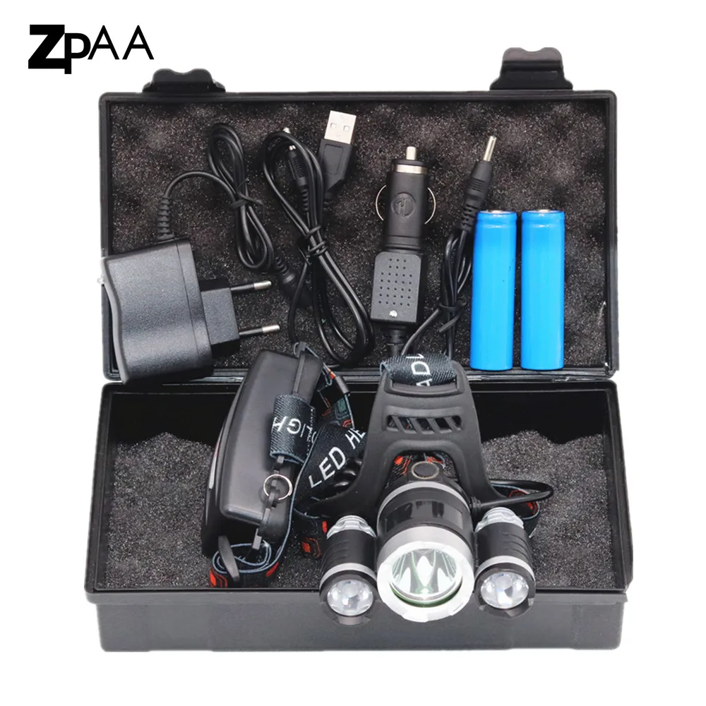 

Powerful 13000LM LED T6 Headlamp Head Lamp Lighting Light 18650 Waterproof Fishing Hunting Head Flashlight Torch Rechargeable