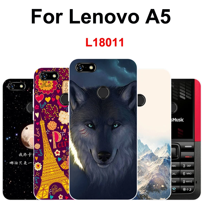 Чехол для Lenovo A5 Силиконовый ТПУ чехол накладка с рисунком из мультфильма A 5 L18011