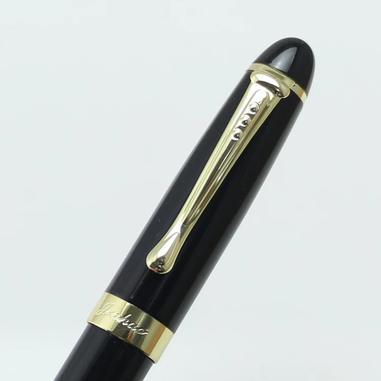 Jinhao X450 высокое качество роскошные Офис Школьные принадлежности материалы Ручка-роллер Металлический Золотой зажим