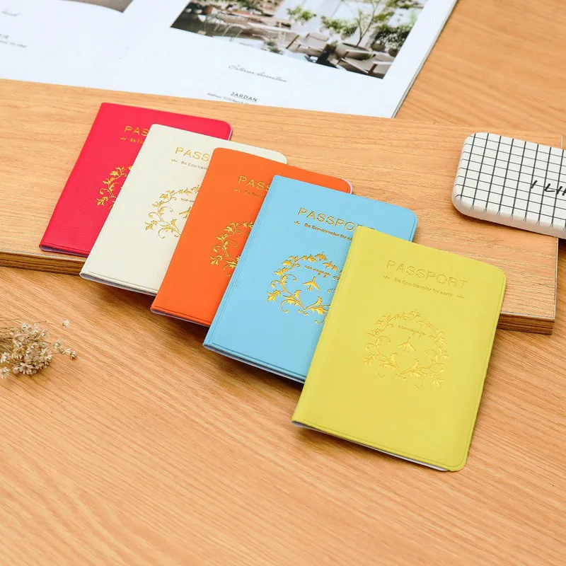 

Hot Sale Travel Passport Cover Card Case Unisex Waterproof Travel Credit Card Holder Passports Bag Protective Sleeve 13.5*9.3cm