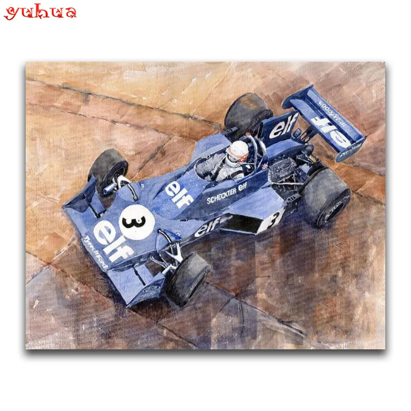 Full Square Diamond embroidery Cross stitch Sports car sale DIY 3D Diamond mosaic Cartoon vw Full Round Diamond painting car