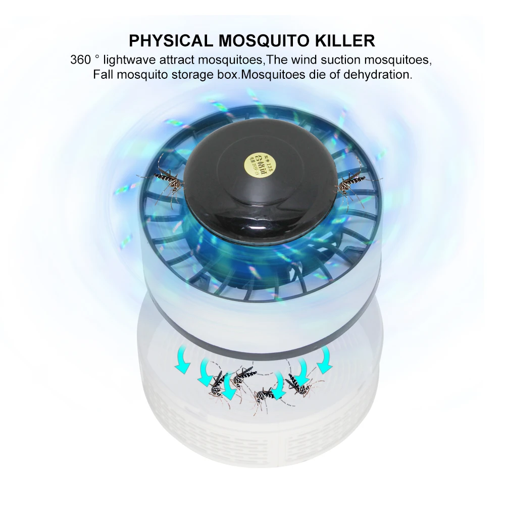 Бытовая электроника USB ловушка для москитов от мотыльков, мух ОСА ловушка для насекомых Zapper Killer СВЕТОДИОДНЫЙ Ночник светильник для гостиной спальни