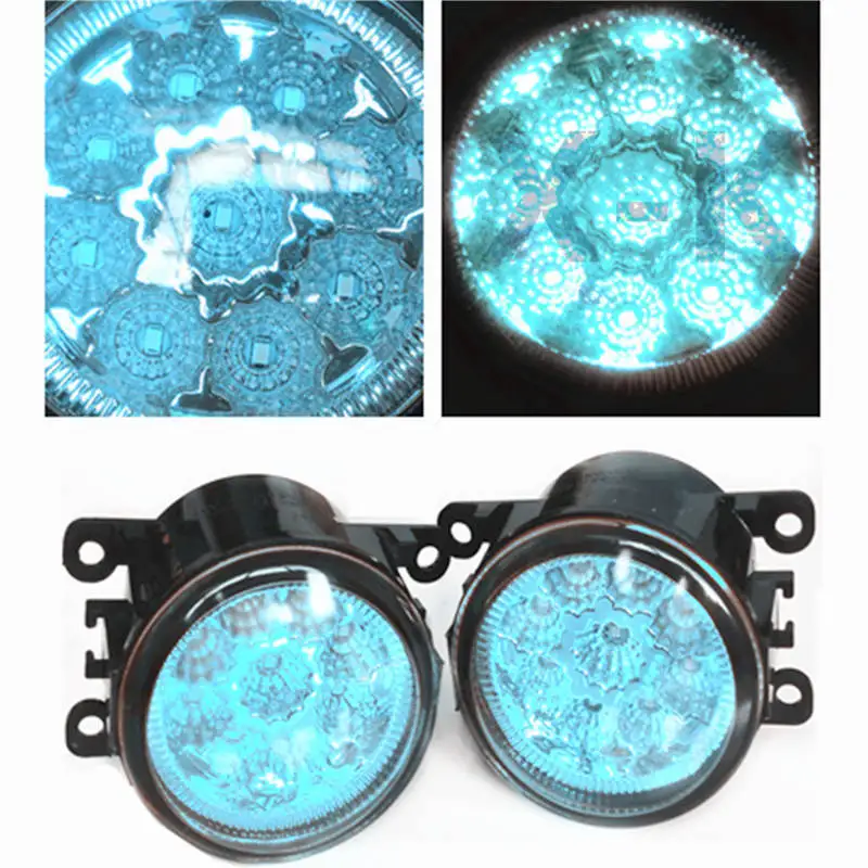 

For Citroen DISPATCH BOX 2010 Before Led Fog Lamps Refit Blue Crystal Blue 12V Car Styling