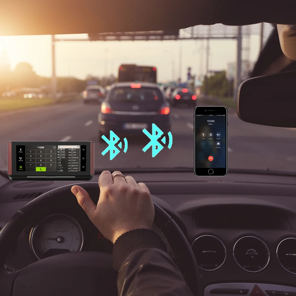  Panlelo GPS Navigation for Car 1280*480 HD 1080p Auto Navigator RAM 1GB / ROM 16GB Car Player GPS w