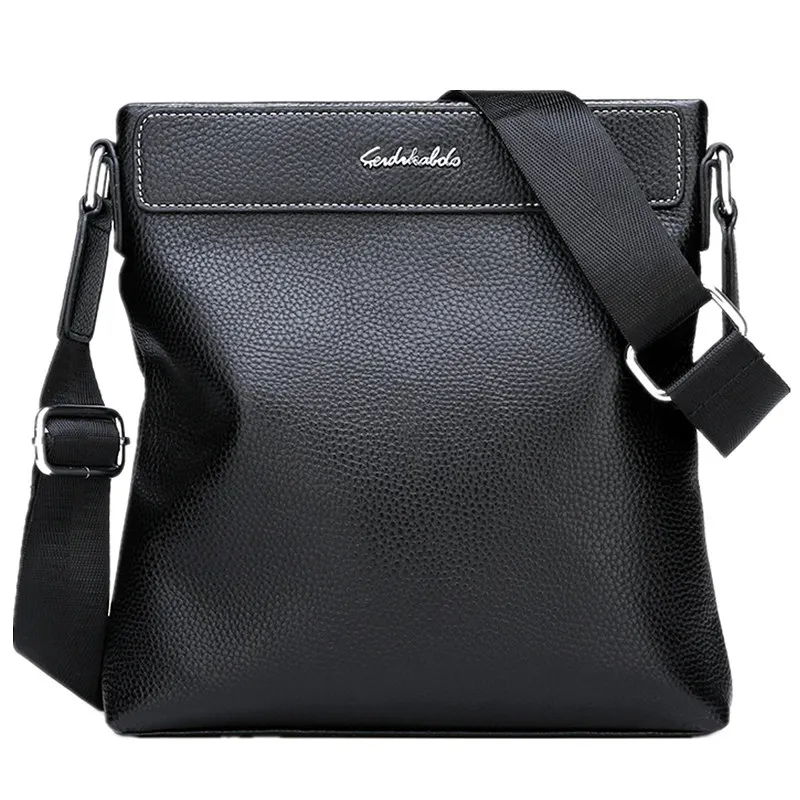 

Genuine Leather Men's Bag Shoulder Bag 2019 New Style Korean-Style Business Leisure Bags Men's Crossbody Bag iPad Backpack Whole