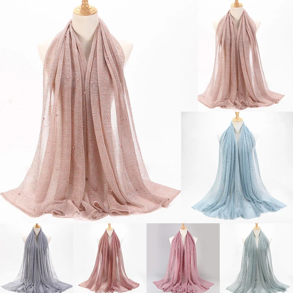 

Muslim Scarf Hijabs Muslim Islamic Scarf Scarves Muslim Scarfs For Ladies Beading Inner Caps Underscarf hijab femme musulman