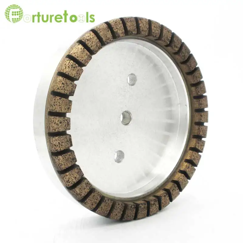 1pc Full segment 1# diamond wheel for glass edger straight line machine Dia175x15x10 Inner Diameter 12/22/50 grit 80# 100# BL001