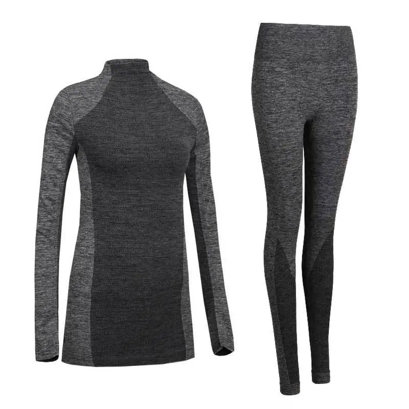 Winter Thermal Underwear Women Quick Dry Stretch Anti-microbial Warm Long Johns Female Casual Thermal Underwear Clothing thermal underwear sets