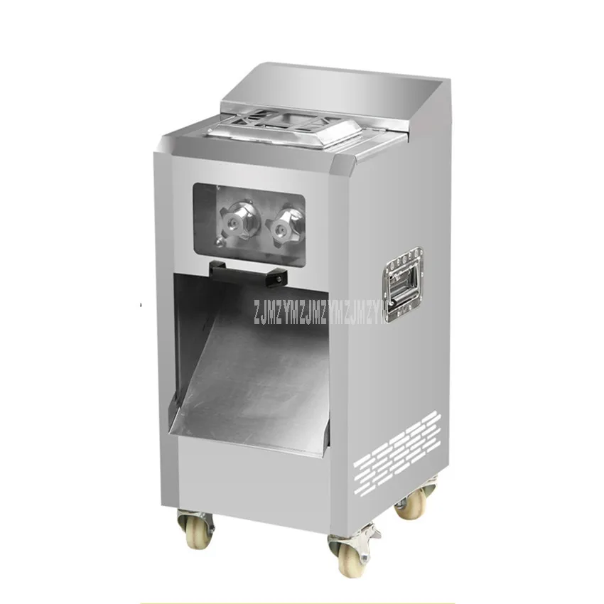 

3.5mm Blade Spacing Commercial Meat Slicer Cutter Stainless Steel Electric Automatic Meat Slice Strip Cutting Machine 400kg/h
