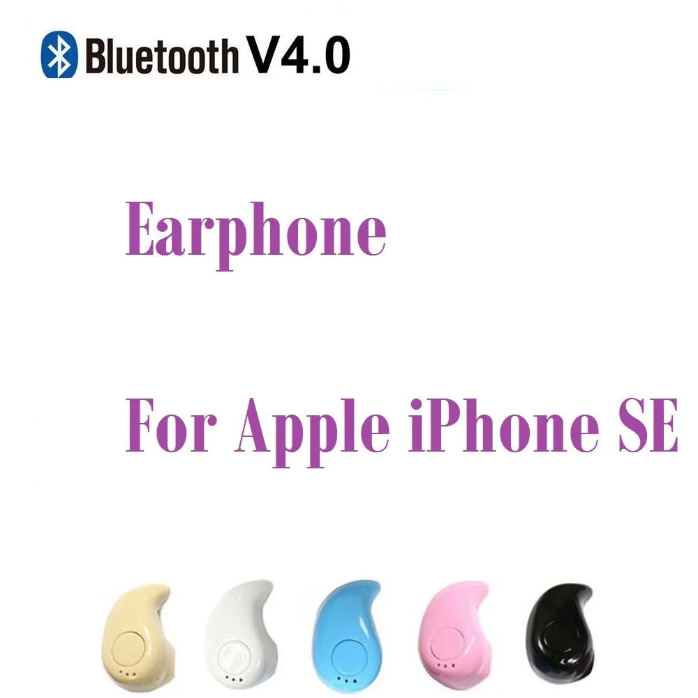 Топ Мини Спортивные Bluetooth наушники для Apple iPhone SE гарнитуры с микрофоном