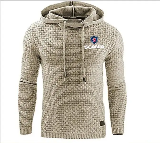 Модная мужская новая горячая распродажа Scania hooded жаккардовый пуловер big truck hoodie с