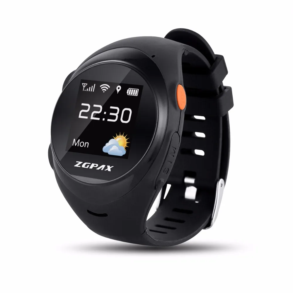  2G SIM Card Smart Wrist Watch SOS Emergency Call Smartwatch GPS LBS Wifi Sport Intelligent Clock For Old Man Kids Children