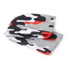 Спортивная эластичная резинка для волос Йога камуфляж крутые упражнения унисекс повязка от пота на голову