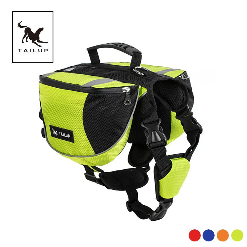 

TAILUP Quick Release Pet Large Dog Bag Carrier Backpack Saddle Bags Dog Travel Large Capacity Bag Carriers For Dogs