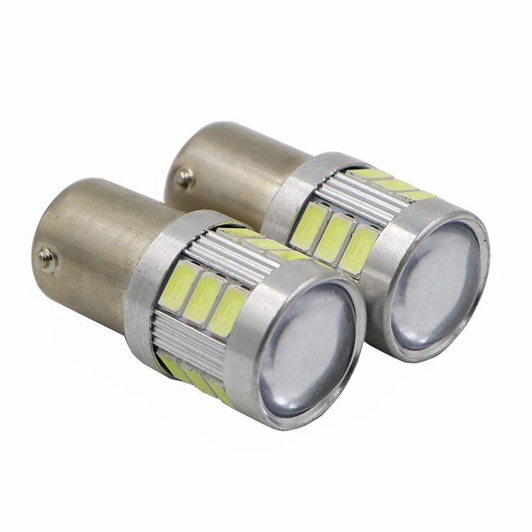 YSY BA15S BAU15S P21W PY21W CANBUS белого и желтого цвета 1156 5630 18SMD светодиодный свет автомобилей сигнала поворота обратный резервный тормоз парковочная лампа 12 V