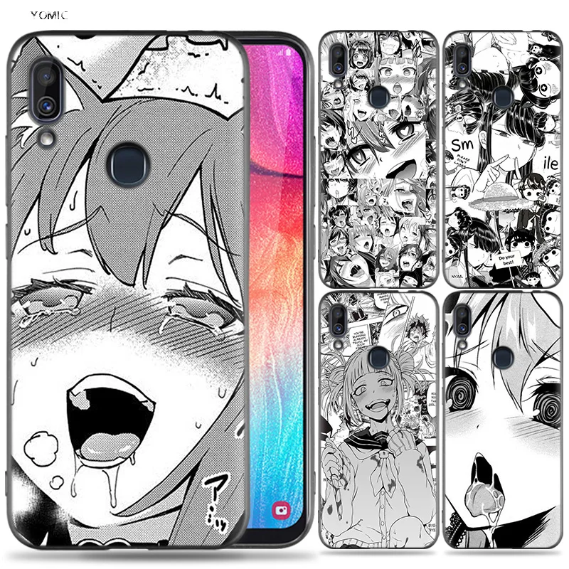 

Silicone Case for Samsung Galaxy A30 A50 A10 A20 A70 A40 M10 M20 M30 A6 A8 J4 J6 J8 Plus A7 A9 2018 Anime girl cartoon japan cut