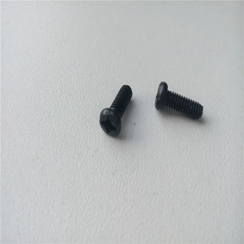 

500pcs round head screws M3*8mm screws black Cross round head screws PM screws