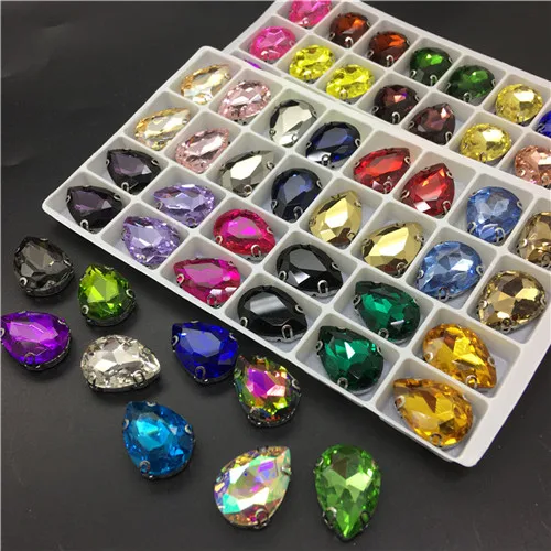 DR-Rhinestone-With-D-Claw-High-Quality-Droplet-Glass-Crystal-Sew-On-Stone-For-DIY-Clothing