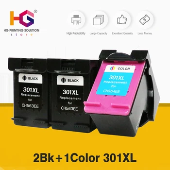

QSYRAINBOW Replacement for HP301 301XL Ink Cartridge for HP Deskjet 1000 1050 1510 2000 2050 2510 2545 2544 3050 3055a