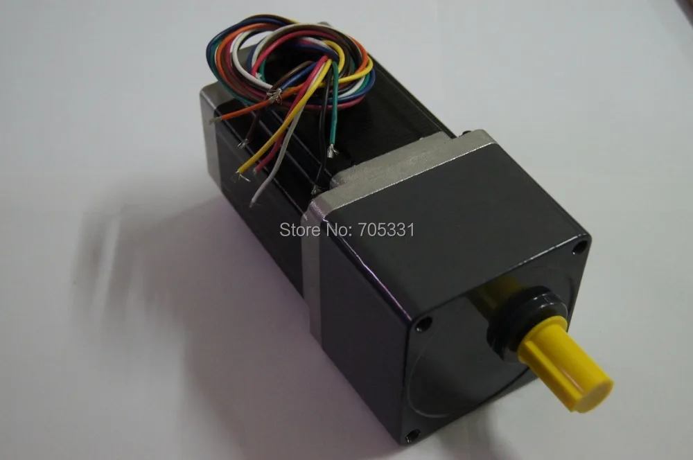 

1.8 Angle NEMA 34 Geared Stepper Motor with 8.5N.m Holding Torque Motor Length 118mm 4-lead Gear Ratio 1:50