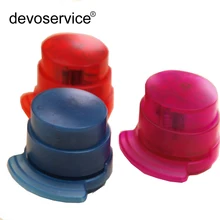 1 шт. экологичный пластиковый степлер бесплатно красочный степлер Новинка школьный и офисный степлер без скоб степлер-без скоб степлер