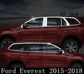 Edelstahl Auto Voller Fenster Dekoration Streifen Trim Passt Für Ford Everest 2015 2016 2017 2018|Chrom-Styling| -
