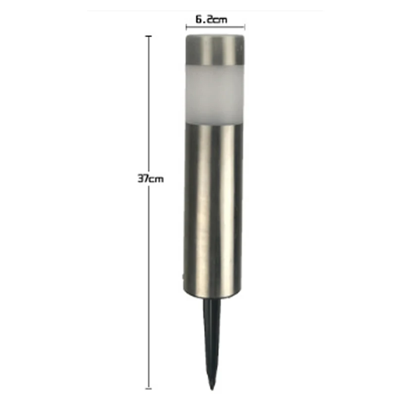 2019 New Stainless Steel solar power solar light Stud Floor led lawn light sunlight Outdoor solar garden light (5)
