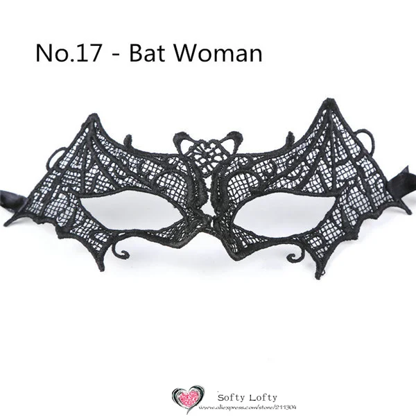 Mystery Lady Costume Party Masks 21 styles - 17