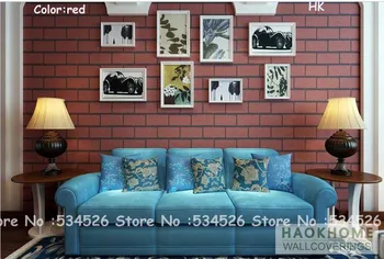 

3color wallpaper brick roll papel de parede 3d wallpapers for wall murals PatternDamask wall paper Roll Wallcoverings