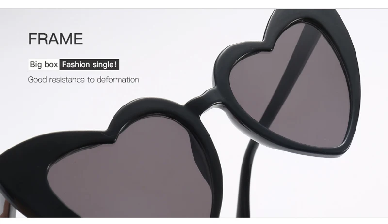 love heart sunglasses women cat eye vintage 7112 details (9)