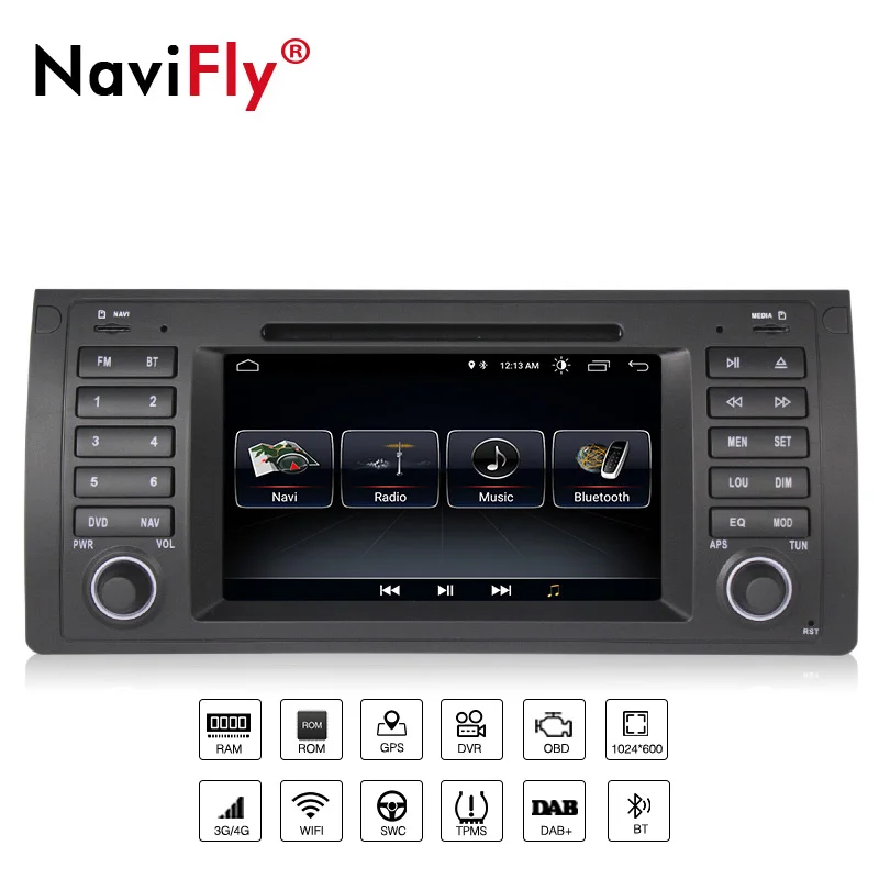 Perfect Free shipping!Navifly android8.1 car Multimedia player for BMW/E39/X5/M5/E53 autoradio with WIFI BT including CANBUS 3 Perfect Free shipping!Navifly android8.1 car Multimedia player for BMW/E39/X5/M5/E53 autoradio with WIFI BT including CANBUS 3