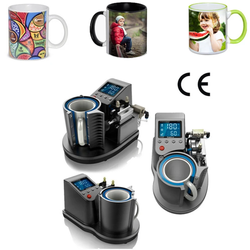 preço Nova Ariival ST 110 2D Pneumática Impressora de Sublimação Máquina Da Imprensa do Calor da Caneca Digital Caneca Máquina de Impressão Térmica
