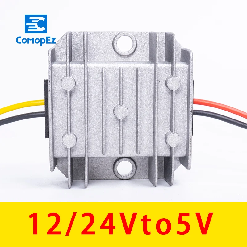 

12/24V To 5V 3A 5A 8A 10A Step Down DC Buck Converter Module Power Supply Transformer For Car Alarm Radio Electromotor