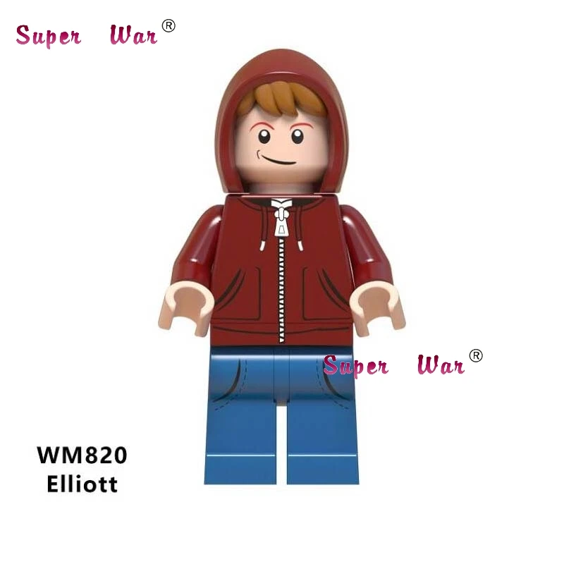 

Single Building Blocks Elliott E.T. The Extra-Terrestrial Science Fiction Family Movie Sheriff Deadpool toy for children