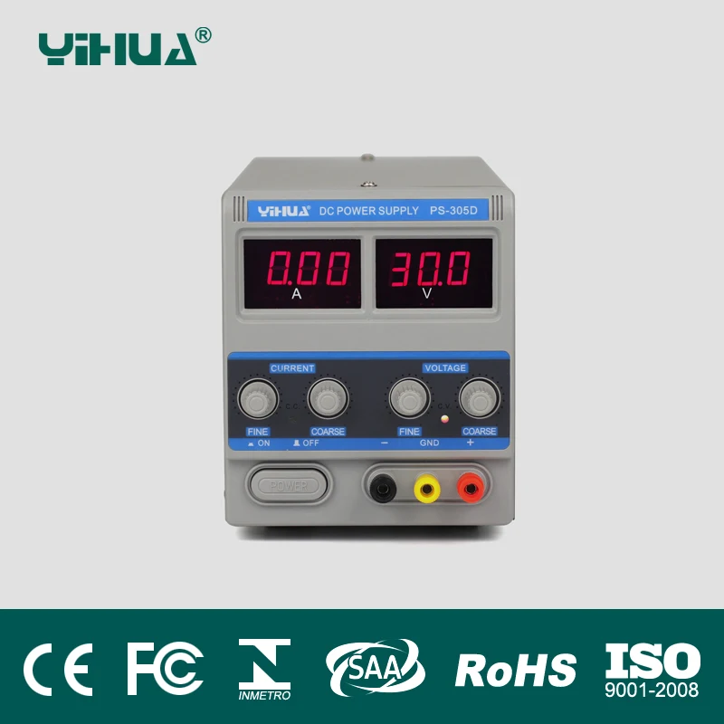 

PS-305D Switching Regulated Adjustable DC Power Supply SMPS Single Channel 30V 5A Adjustment Digital Regulated Supply 110/220V