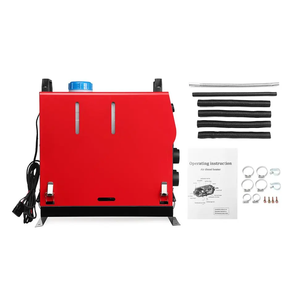 

12v 3000w Air Diesel Heater 4 Holes Monitor Planar For Trucks Boats Bus Blue LCD Switch Low Emissions Low Fuel Consumption