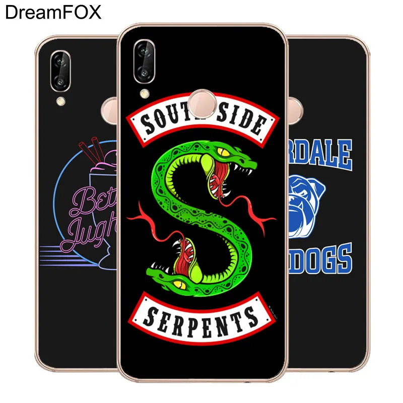 DREAMFOX M350 Riverdale Soft TPU Silicone Case Cover For Huawei Honor 6A 6C 7X 9 10 P20 P30 Lite Pro P Smart 2019 |