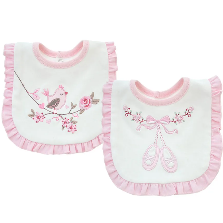 

Baby Girl Bibs Princess Style Baby Cotton Bandana Baby Bibs Pink Lace Newborn Baby Girl Lovely Bibs Bandana Infant Saliva Towels