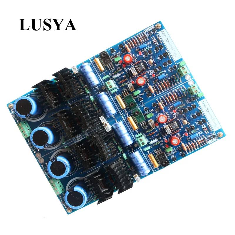 Lusya Classic HiFi preamp Accuphase Golden scorpion C200V Pure DC frame Beyond JC 2 board T0153|Усилители мощности| |