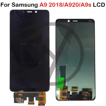 

For Samsung Galaxy A9 2018 A9s A9 Star Pro SM-A920F/DS LCD Display Touch Screen Digitizer with frame for Samsung A920 lcd