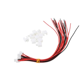 

10 Pcs/Lot 24AWG JST XH2.54 2 Pin Connector Plug Wire Cable 20cm Length