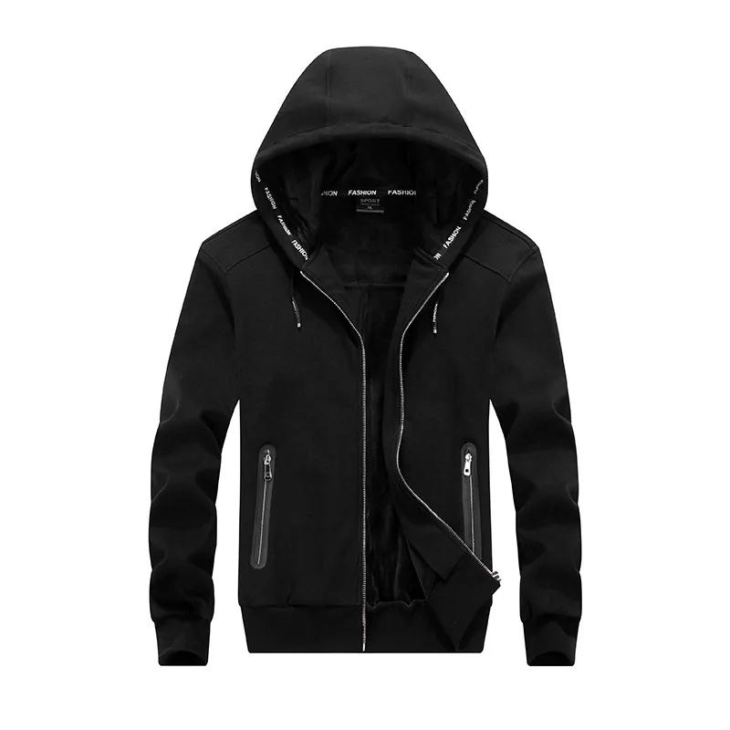Новая мужская куртка большого размера L 6XL 7XL 8XL весенне осенняя модная с капюшоном