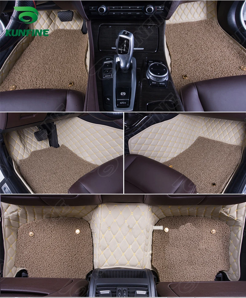 

3D Car Floor Mat for Mitsubishi Lancer Foot Mat Car Foot Pad with One Layer Thermosol Coil Pad Left Hand Driver Car Styling