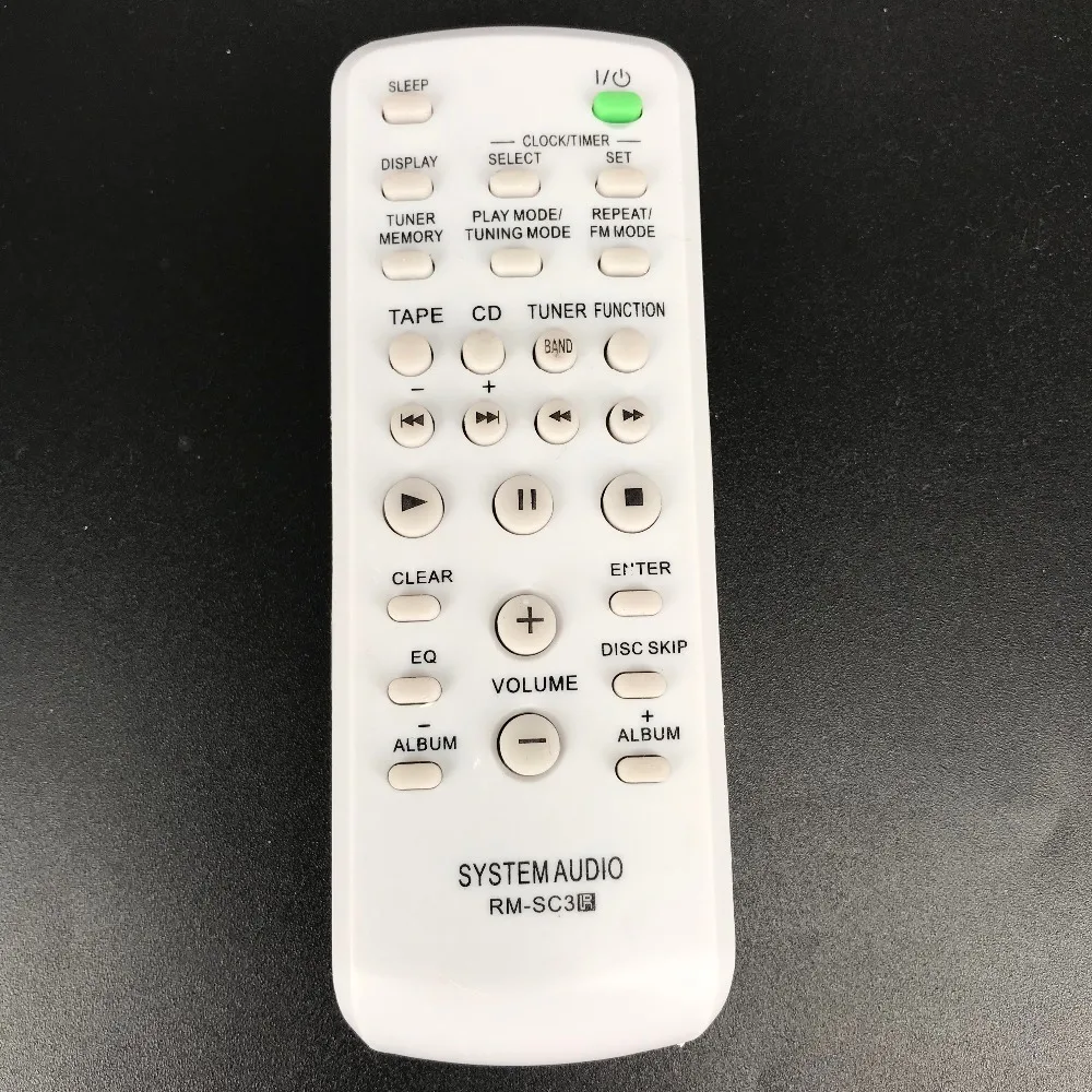 New Replacement RM-SC3 For Sony CD HIFI Remote Control System Audio RM-SC3 CMTCP555 CMTHPX7 CMTNE5 LBTZX6 LBTZX8 LBTZX9 MHCGX250
New Replacement RM-SC3 For Sony CD HIFI Remote Control System Audio RM-SC3 CMTCP555 CMTHPX7 CMTNE5 LBTZX6 LBTZX8 LBTZX9 MHCGX250
