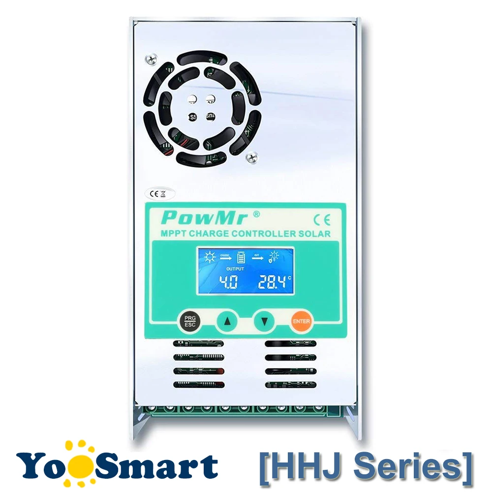 PowMr 40A 50A 60A MPPT Solar Laderegler 48V 36V 24V 12V Auto Max 190VDC Eingang versiegelt und Li Hintergrundbeleuchtung LCD Solar Regulater PowMr 40A 50A 60A MPPT Solar Laderegler 48V 36V 24V 12V Auto Max 190VDC Eingang versiegelt und Li Hintergrundbeleuchtung LCD Solar Regulater